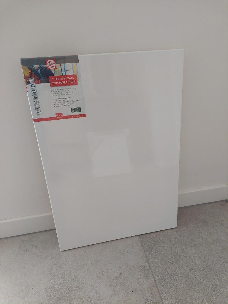 Katoenen schildersdoek Talens 50x70 cm, Ophalen, Nieuw, Overige typen