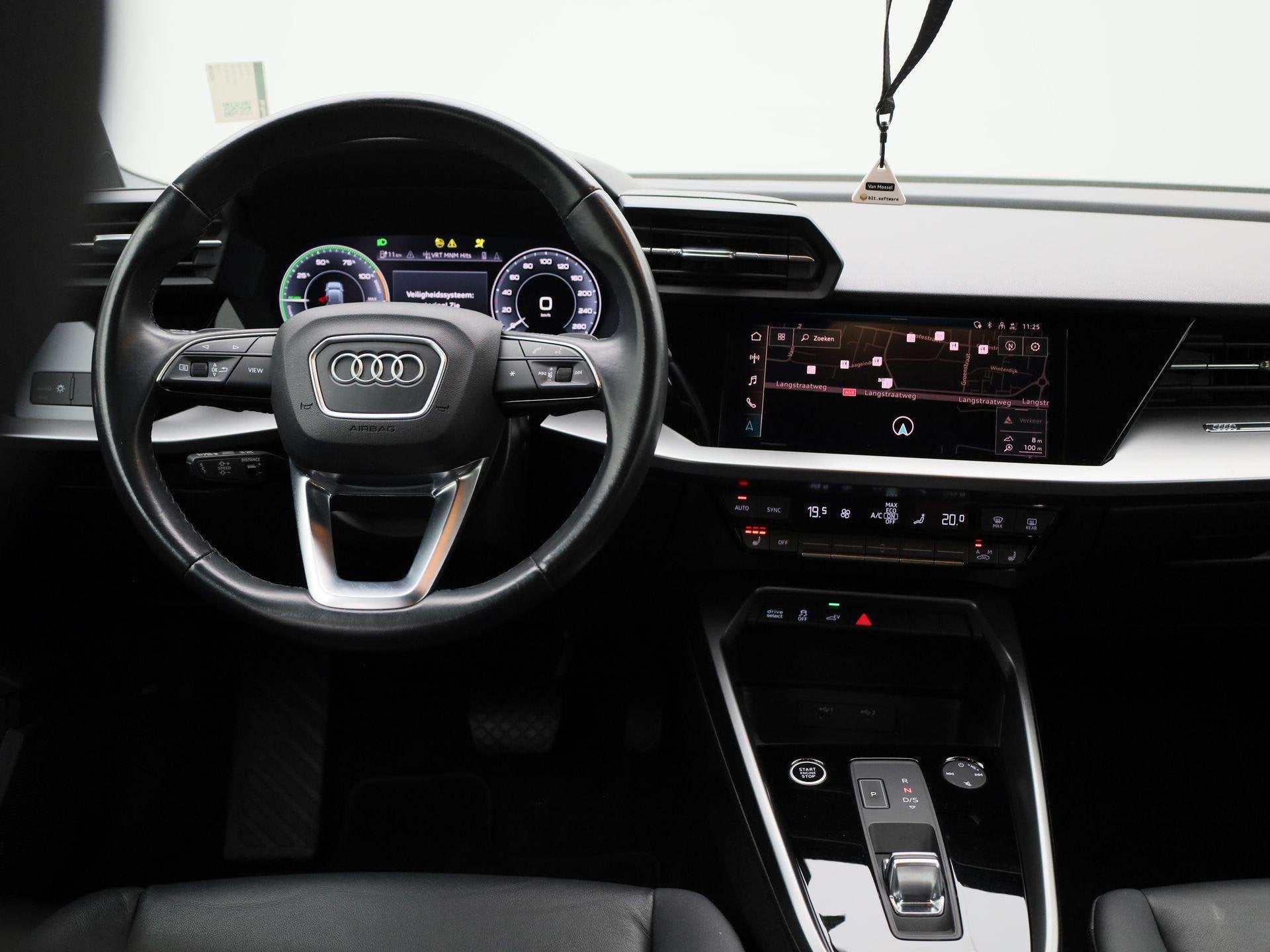 Audi A3 Sportback 40 TFSI e Advanced edition | Apple Carplay, Auto's, Audi, 12 maanden, Gebruikt, 4 cilinders, Zwart