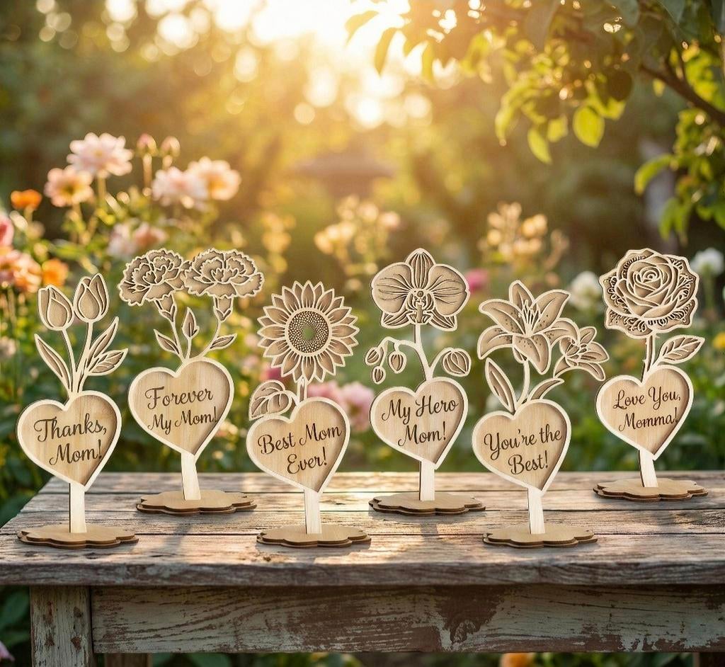 Houten bloemen, Overige niveaus, Starter, Overige vormen