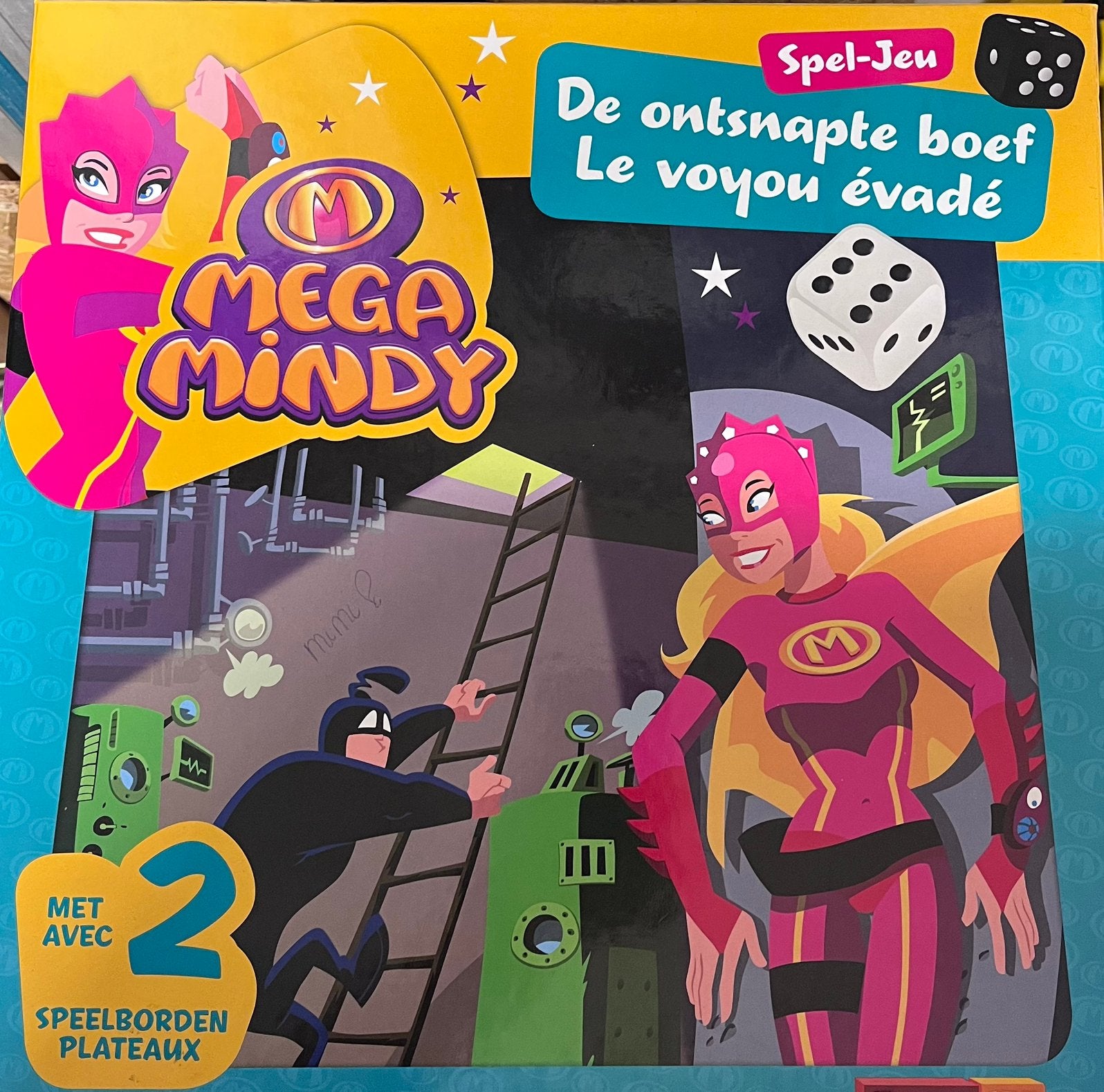 Mega Mindy bordspel, Een of twee spelers, Ophalen of Verzenden, Nieuw