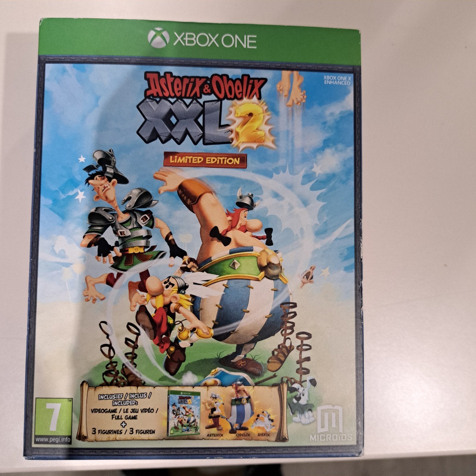 Asterix & Obelix XXL 2 Limited Edition Xbox One, Avontuur en Actie, 1 speler, Ophalen of Verzenden, Zo goed als nieuw