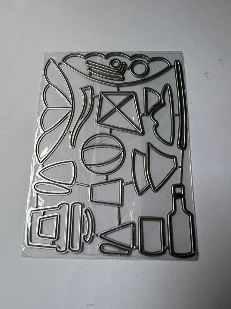 Snijmal accessoires set muizen strand, Ophalen of Verzenden, Zo goed als nieuw, Overige thema's, Pons of Mal