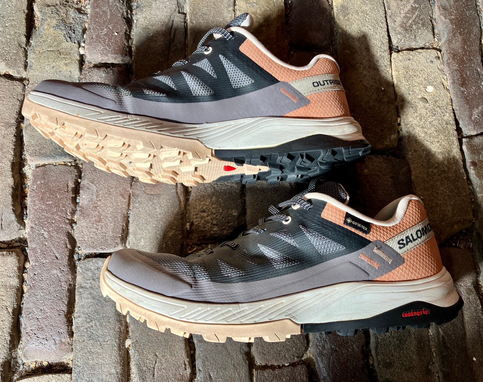 Salomon Outrise GTX dames maat 40, Ophalen of Verzenden, Zo goed als nieuw, Hardloopschoenen, Overige merken