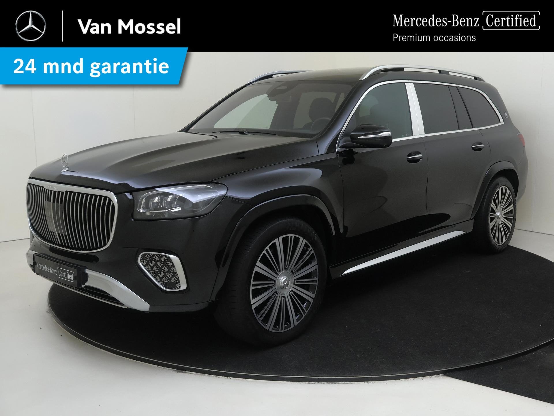 Mercedes-Benz GLS Maybach 600 4MATIC / Premium Plus/ First C, Auto's, Gebruikt, 4 stoelen, Zwart, Bedrijf
