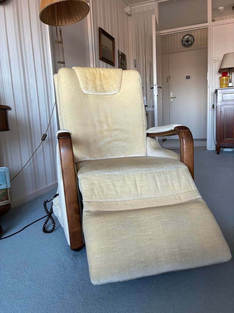 Himolla Cumulus Relaxfauteuil - Comfort en Kwaliteit, Ophalen, Gebruikt, Hout, 75 tot 100 cm
