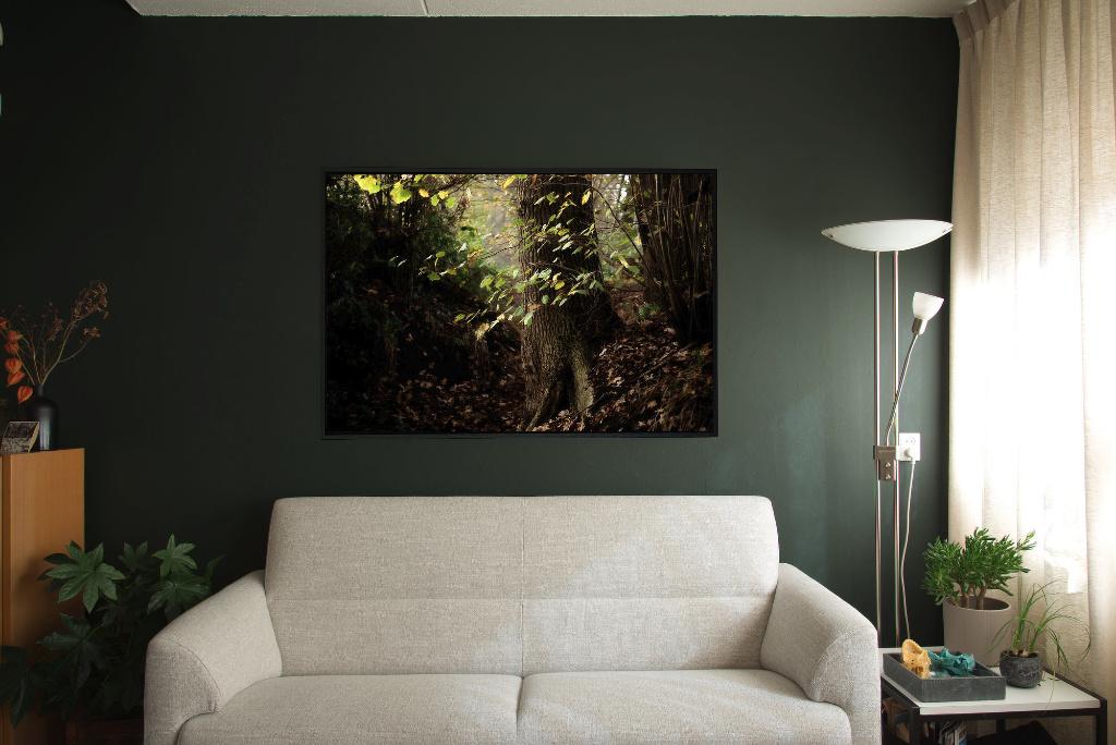 Fine Art fotografie aan de muur, Ophalen