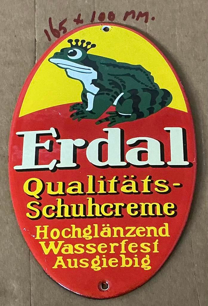 Emaille deurpostje ERDAL, Antiek en Kunst, Ophalen of Verzenden