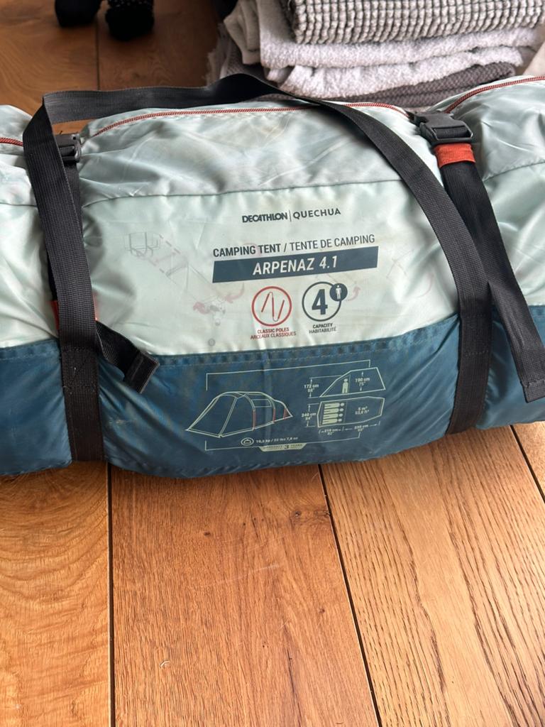 Decathlon Arpenaz 4.1 tent, Ophalen of Verzenden, Zo goed als nieuw