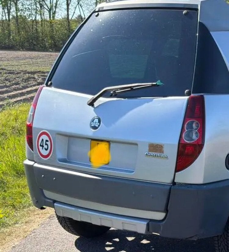 Achterklep met ruit aixam crossline, Ophalen of Verzenden, Gebruikt, Achterklep