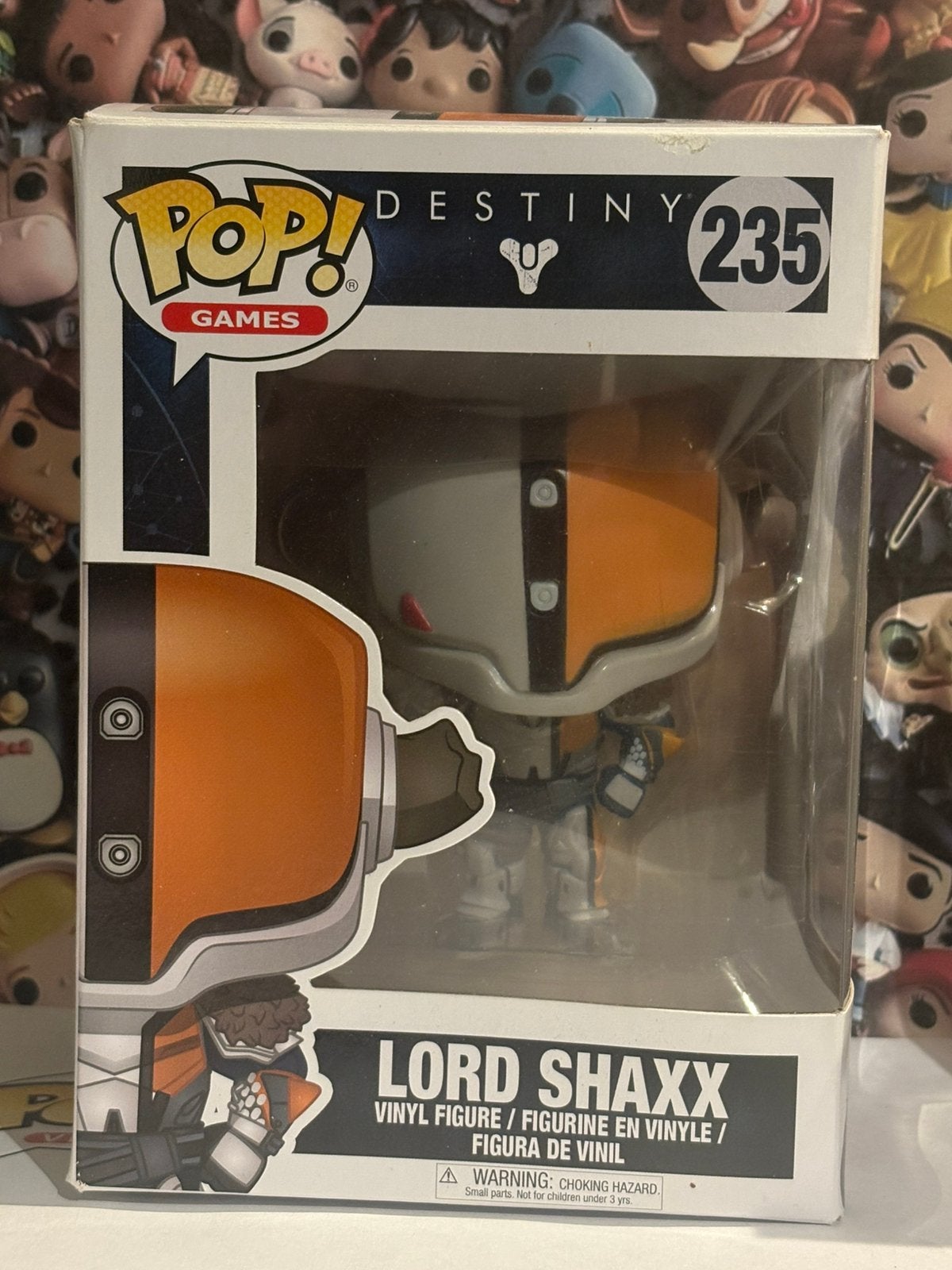 Funko pop Lord Shaxx 235 Destiny games glow in the dark, Ophalen of Verzenden, Zo goed als nieuw