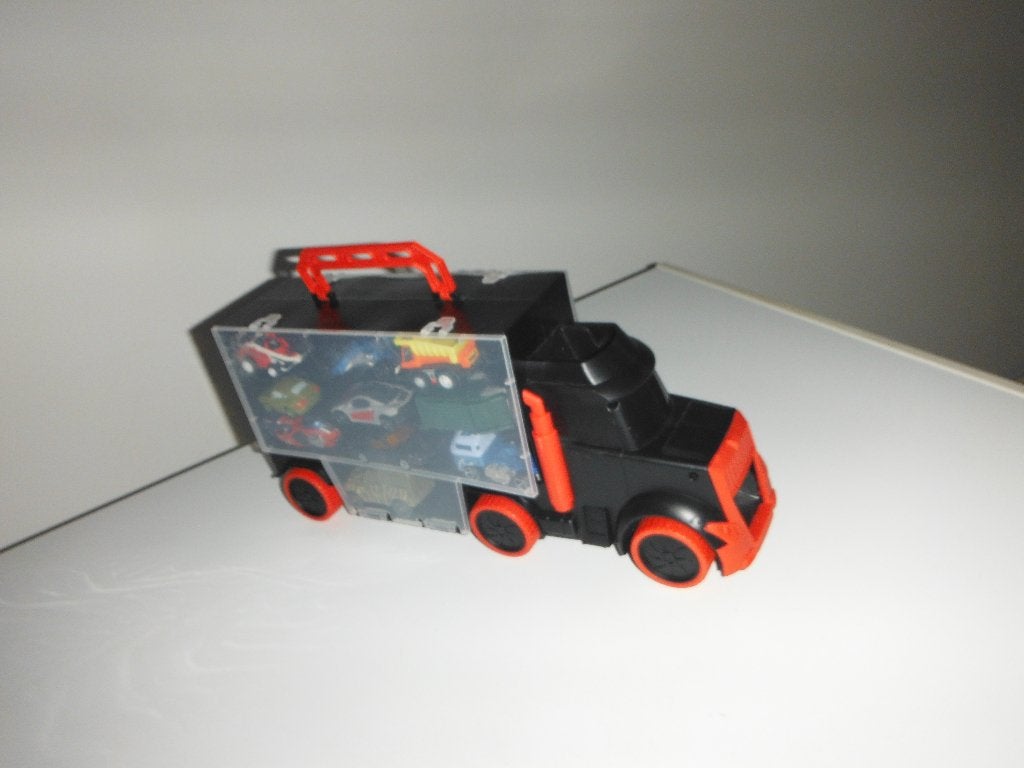 opbergauto met kleine auto,s, Ophalen, Jongen of Meisje
