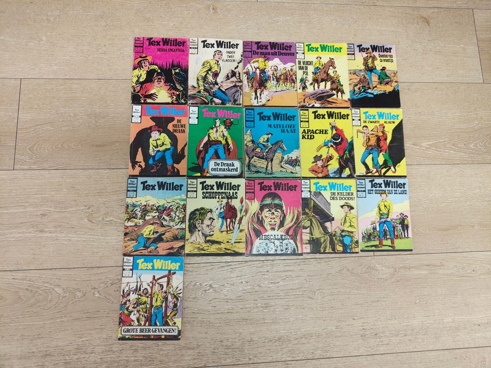 Comics - Western - 18 x Tex Willer, Meerdere comics, Ophalen of Verzenden, Gelezen, Amerika