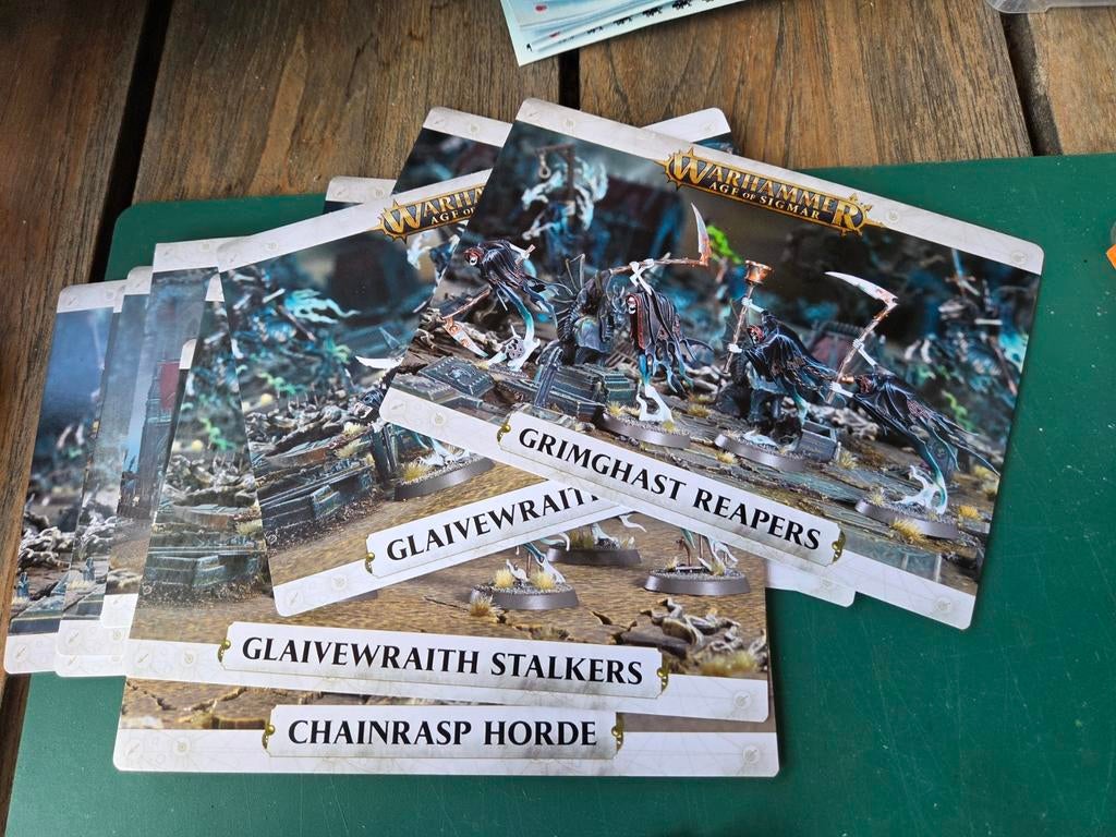 Warhammer Age of Sigmar Nighthaunt Leger, Hobby en Vrije tijd, Wargaming, Gebruikt, Figuurtje(s), Warhammer, Ophalen of Verzenden