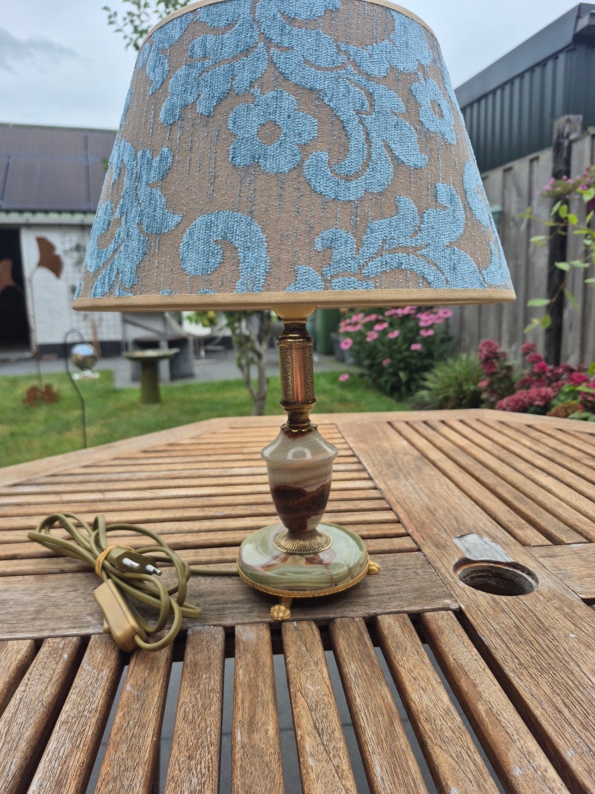 Onyx Tafellamp, Ophalen of Verzenden