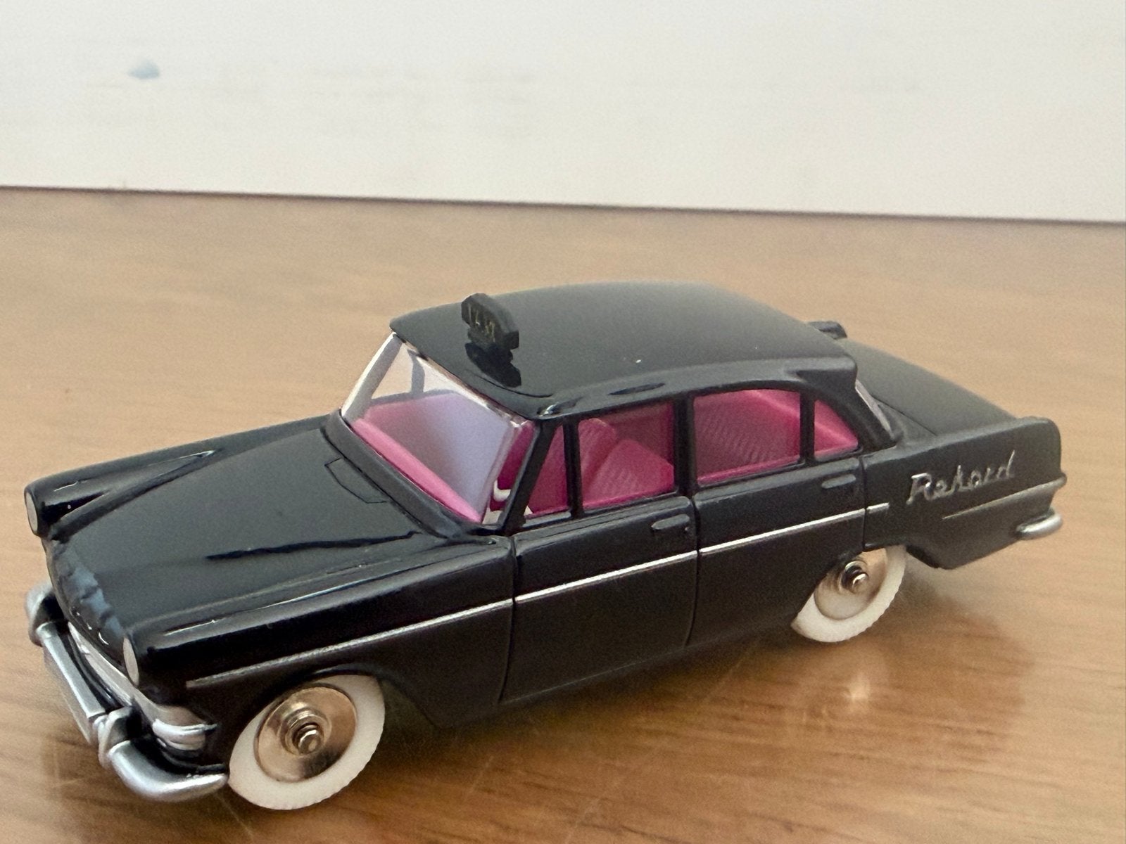Dinky Toys Opel Rekord Taxi - Zwart, Zo goed als nieuw, Ophalen of Verzenden, Zo goed als nieuw, Overige typen
