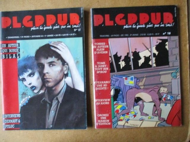 adv7801 p.l.g.p.p.u.r. frans, Eén stripboek, Ophalen, Gelezen