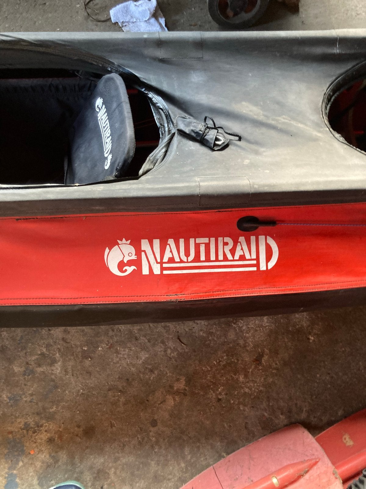 Nautiraid Tweepersoons Vouwkajak met Roer, Watersport en Boten, Ophalen, Gebruikt, 2-persoons