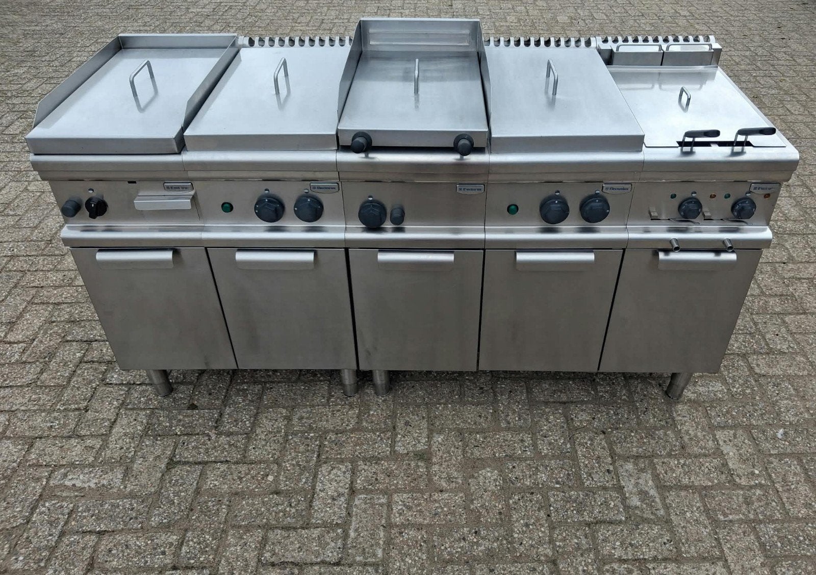 Electrolux Professional, Ophalen of Verzenden, Zo goed als nieuw, Gas, Vrijstaand