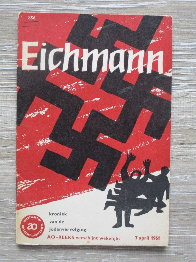 AO 856 Eichmann; Kroniek van de Jodenvervolging, Ophalen of Verzenden, Gelezen, Europa