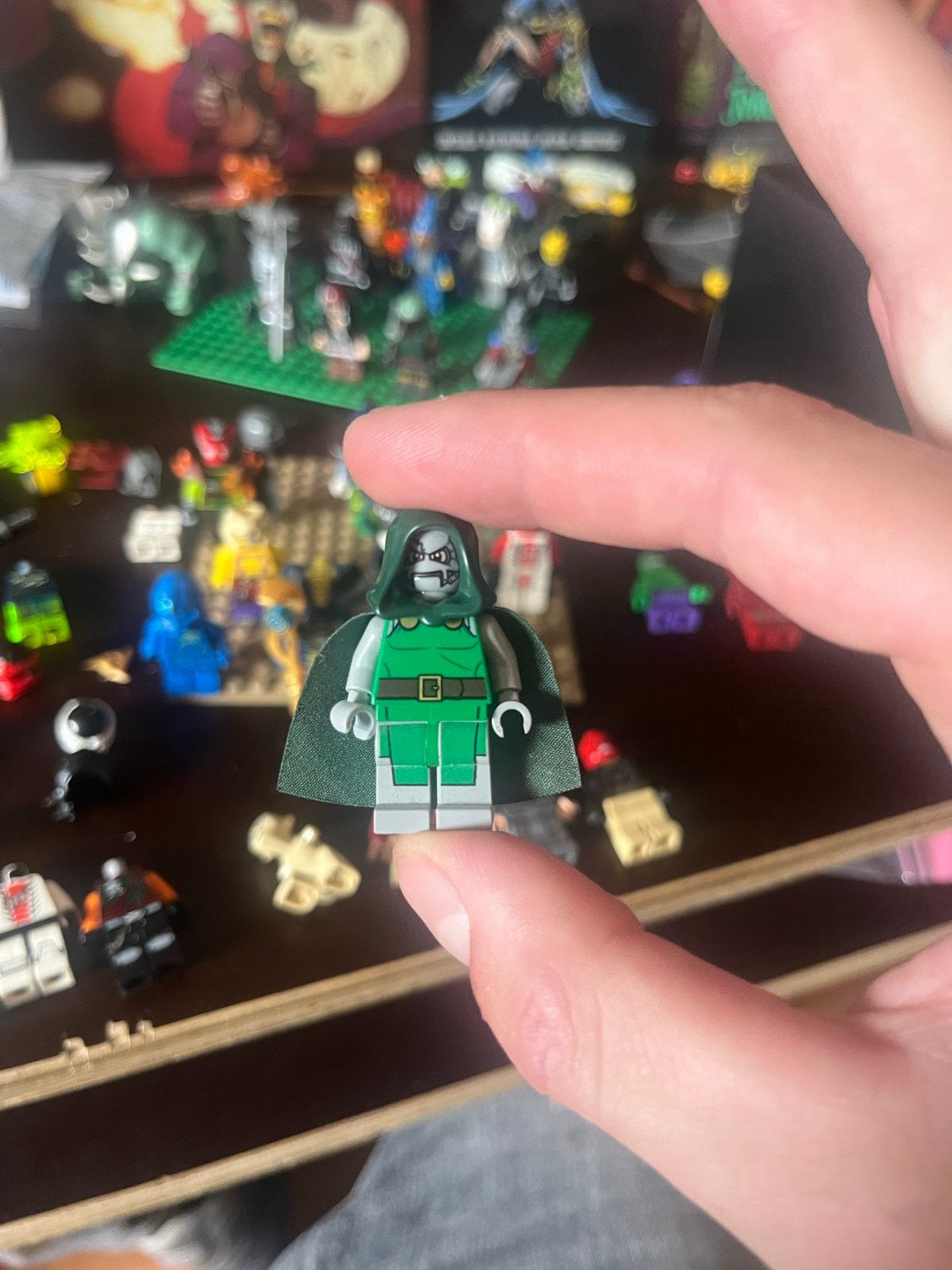 Zeldzame Dr Doom LEGO Marvel minifiguur - Zo goed als nieuw, Ophalen of Verzenden, Zo goed als nieuw, Overige merken