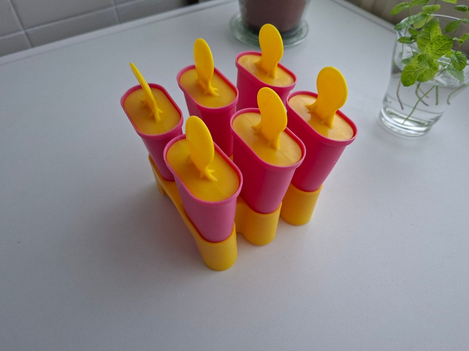 ijsjes vormpjes, Ophalen