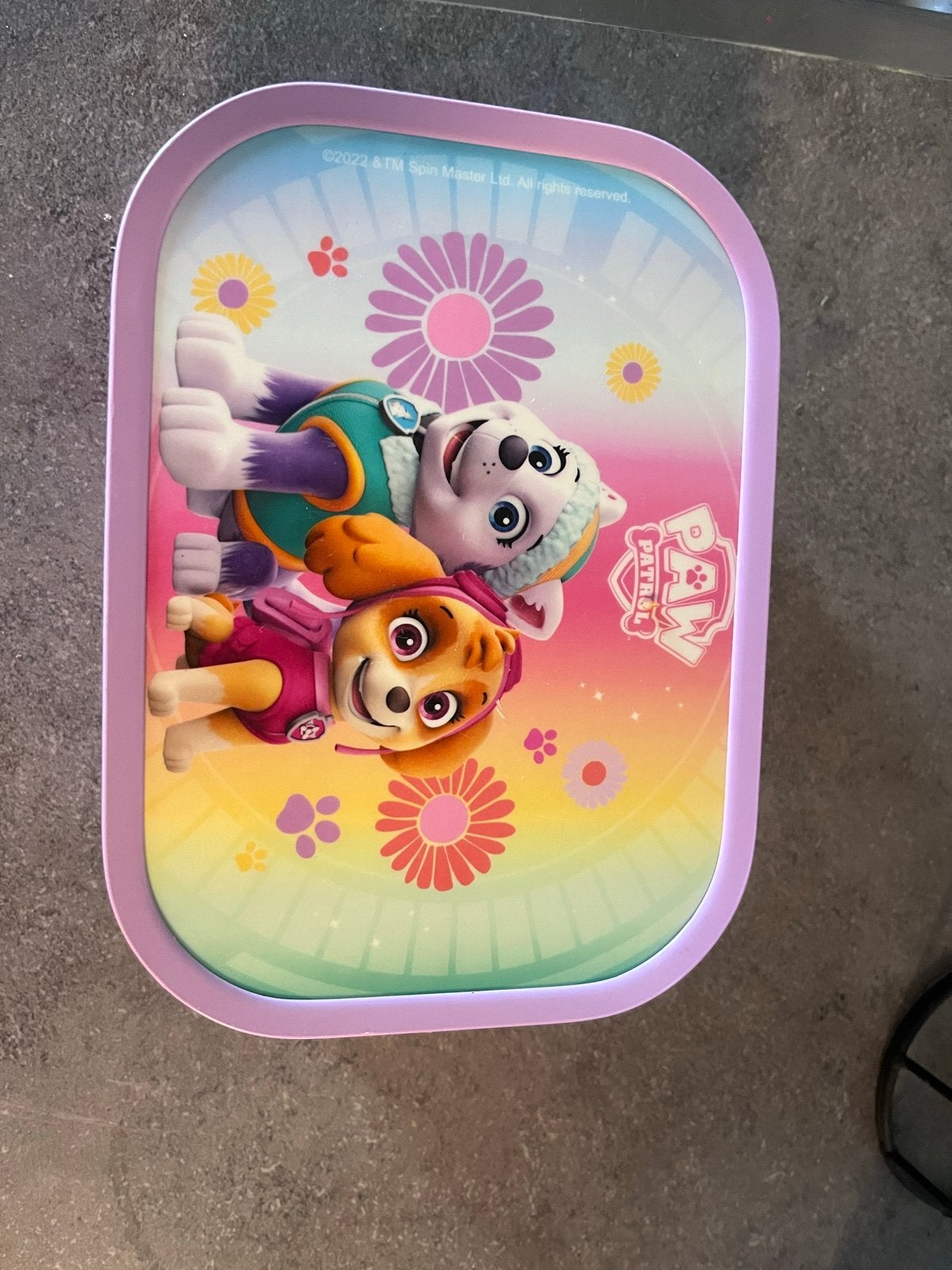 Mepal Paw Patrol Skye & Everest Broodtrommel, Ophalen, Zo goed als nieuw