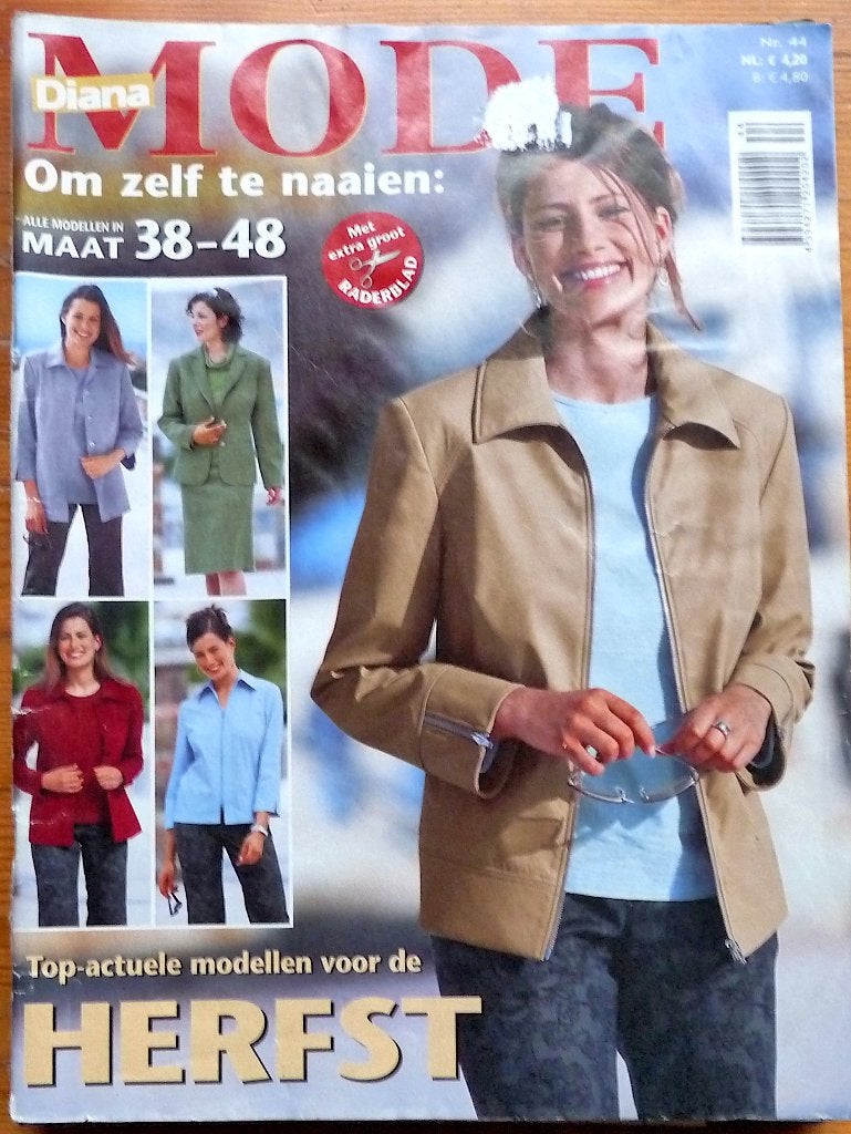 3 x diana mode en 1 x sandra mooie mode om zelf te maken, Overige merken, Verzenden, Vrouw, Overige typen