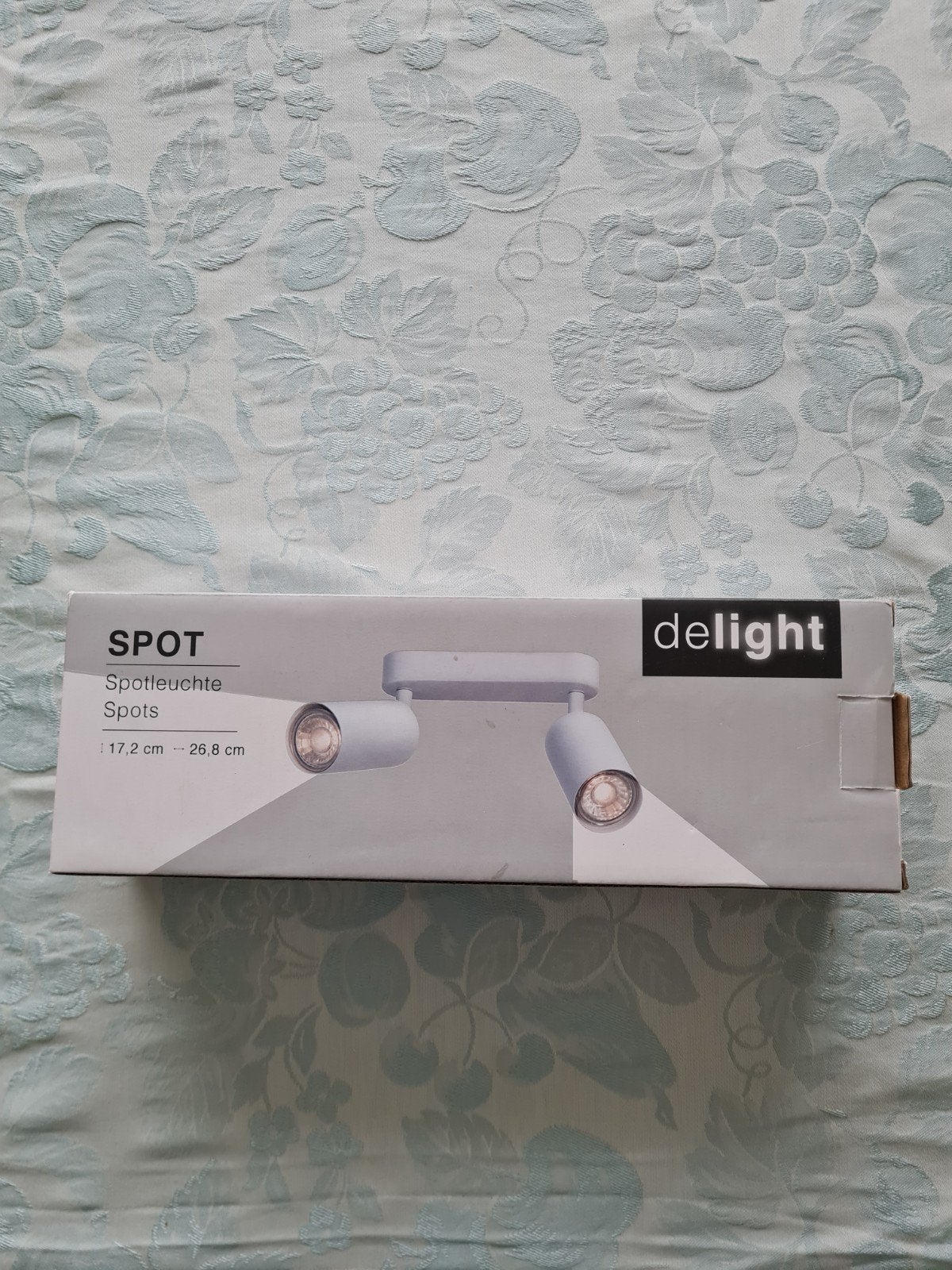 2-delige spotlicht - Nieuw in doos, Huis en Inrichting, Lampen | Spots, Overige lichtbronnen, Overige merken, Nieuw, Ophalen of Verzenden