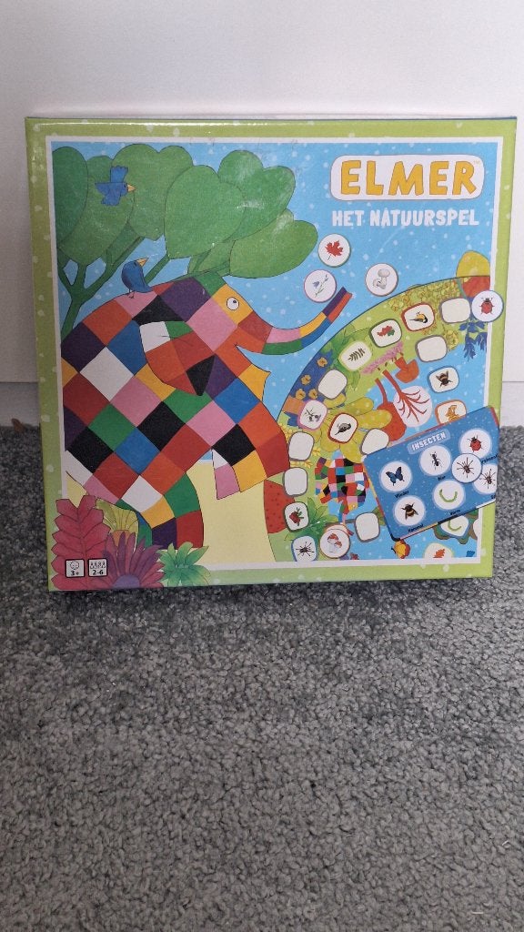 Spel: Elmer Het Natuurspel, Educatief Bordspel voor Kinderen, Ophalen of Verzenden