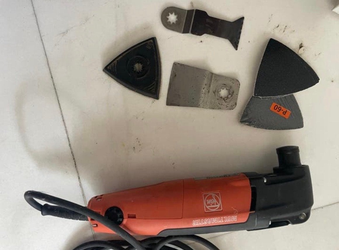 Fein Multimaster FMM 350 Q Multitool met accessoires, Doe-het-zelf en Verbouw, Gereedschap | Handgereedschap, Ophalen, Gebruikt