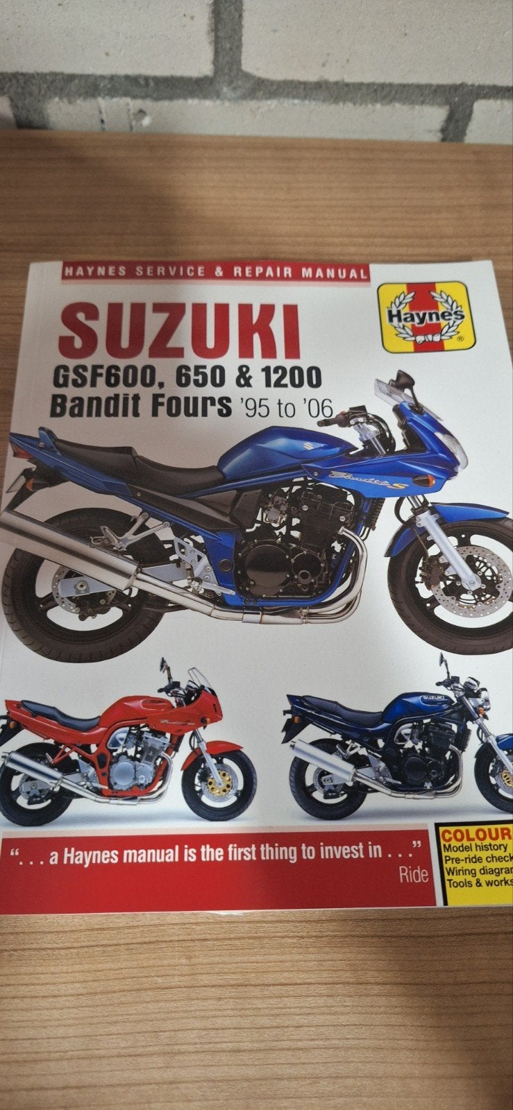 Haynes Werkplaatshandboek Suzuki Bandit GSF600, 650 & 1200, Ophalen of Verzenden, Suzuki