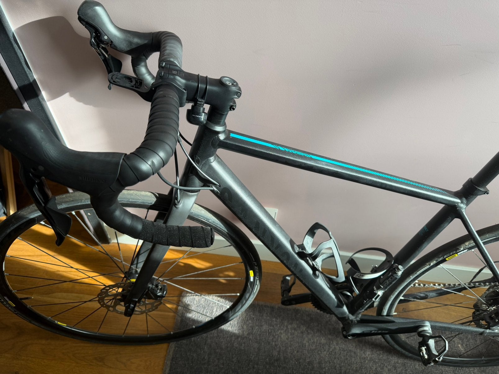 Canyon Endurace WMN AL 7.0 (2019) – maat S – topstaat, Aluminium, 49 tot 53 cm, Zo goed als nieuw, Dames
