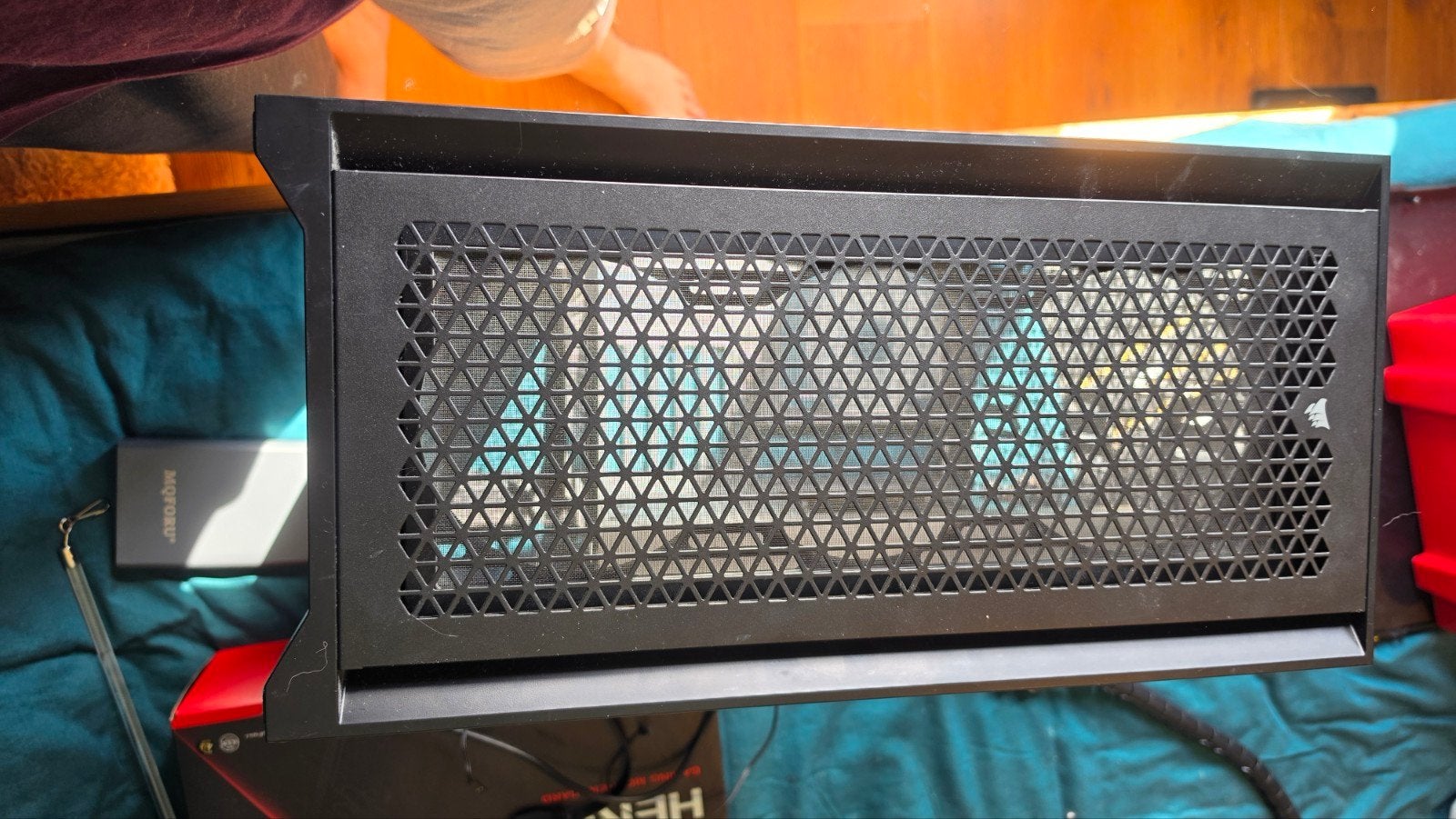 Corsair 4000D Airflow PC-behuizing met glazen zijpaneel, Computers en Software, Ophalen, Gebruikt