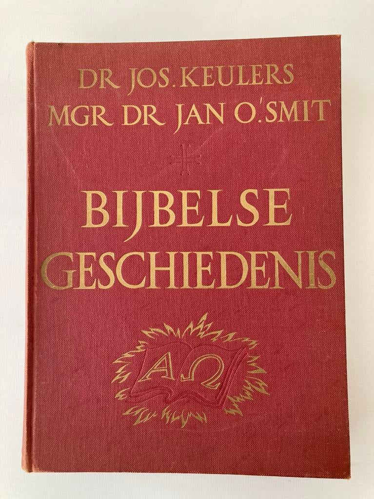 Bijbelse geschiedenis 1953 Keulers dr. Jos, Antiek en Kunst, Antiek | Boeken en Bijbels, Ophalen of Verzenden
