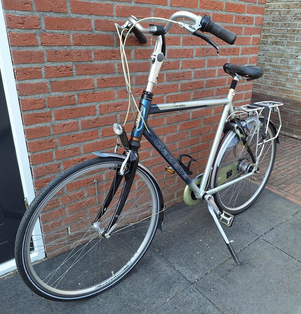 Gazelle Aristo Gold Line Herenfiets 61cm, Ophalen of Verzenden, Gebruikt, Gazelle, Versnellingen