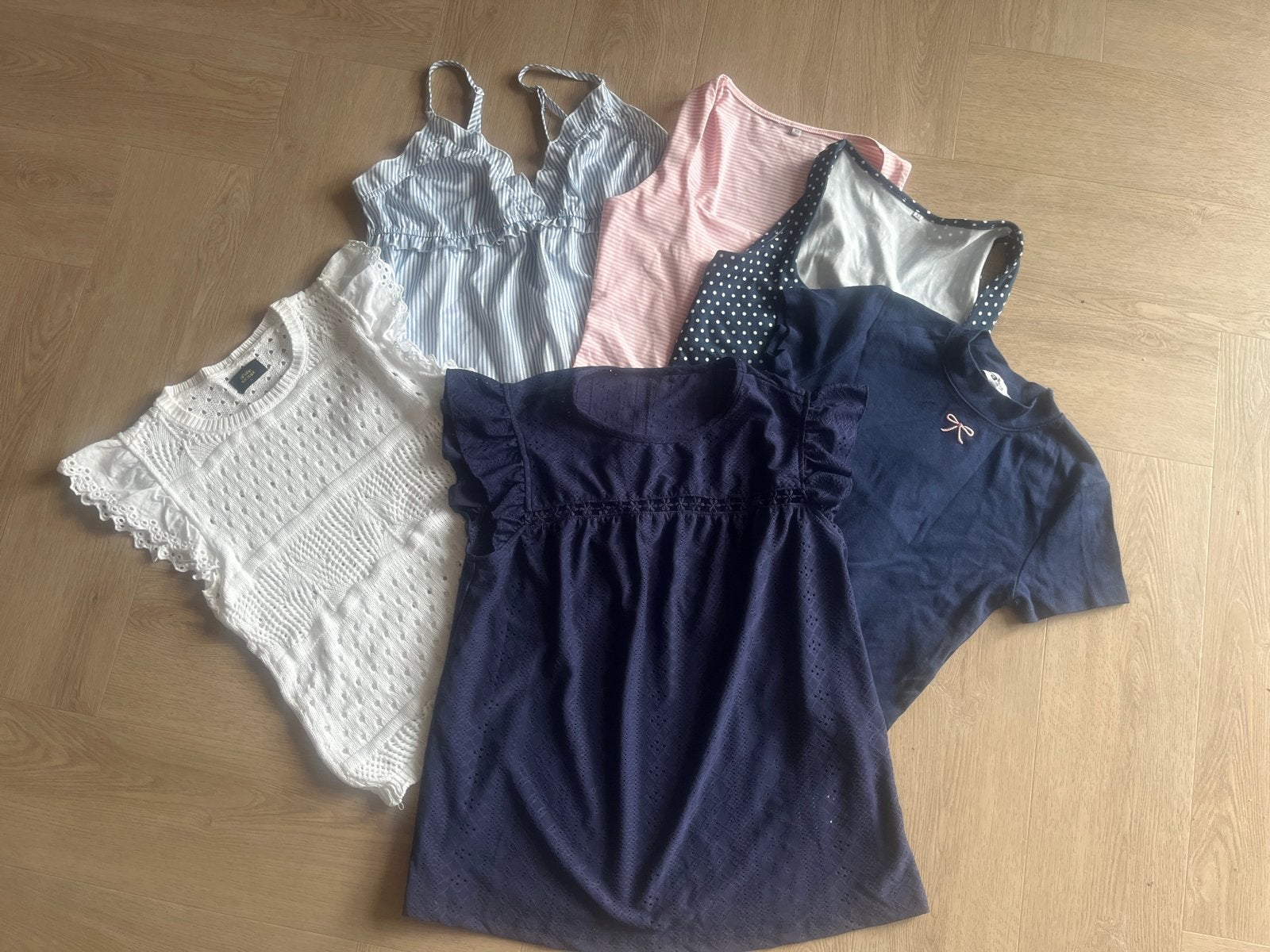 6 mooie zomer tops maat XS/S, amper gedragen, Kleding | Dames, Tops, Ophalen, Meerkleurig, Zo goed als nieuw, Zonder mouw