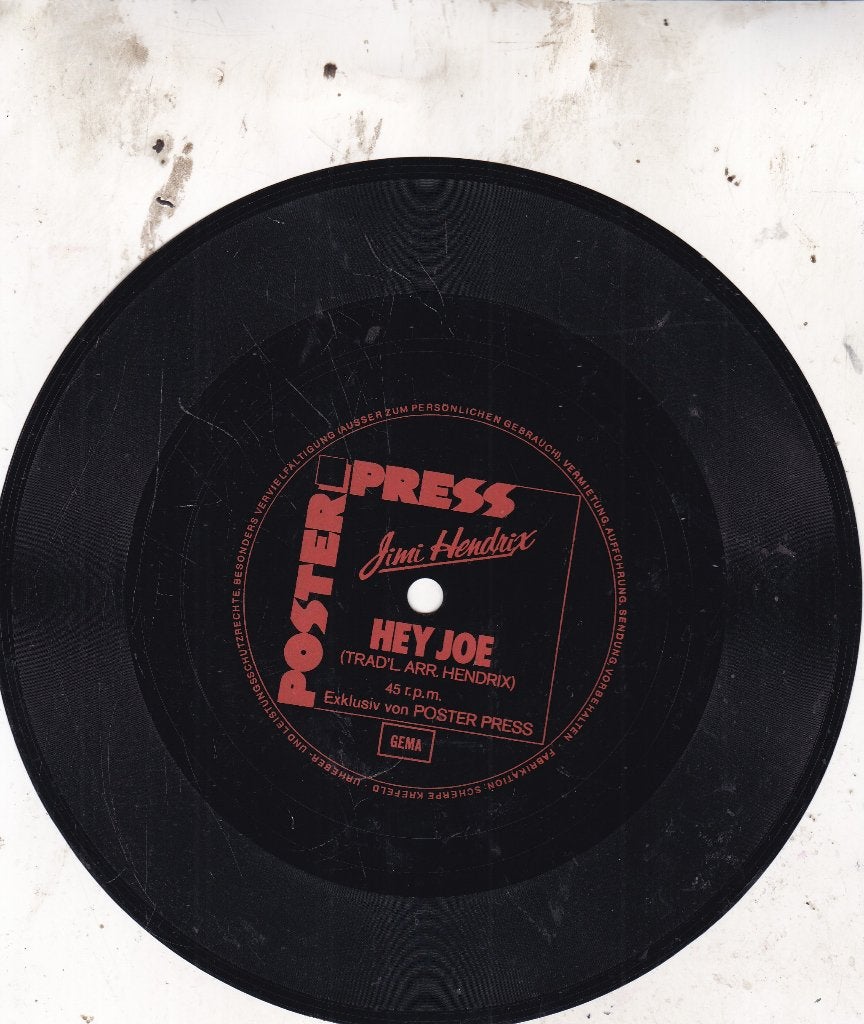 Jimmy Hendrix ( Flexi-single  1974 ), Cd's en Dvd's, Vinyl Singles, Ophalen of Verzenden, Gebruikt, 7 inch, Pop