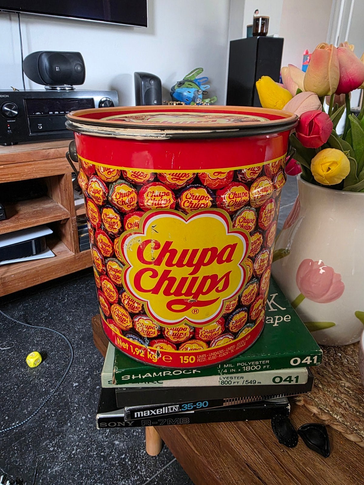 Vintage Chupa Chups Blik - Snoepblik, Ophalen of Verzenden