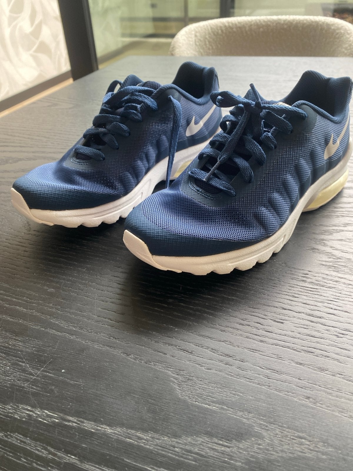 Nike air sneakers maat 40 - Zo goed als nieuw, Ophalen of Verzenden, Zo goed als nieuw, Blauw, Sneakers of Gympen