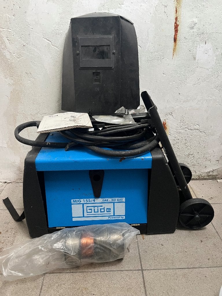 Güde Gude MIG 155/4 lasapparaat, Ophalen, Zo goed als nieuw, 150 tot 250 ampère, Elektroden
