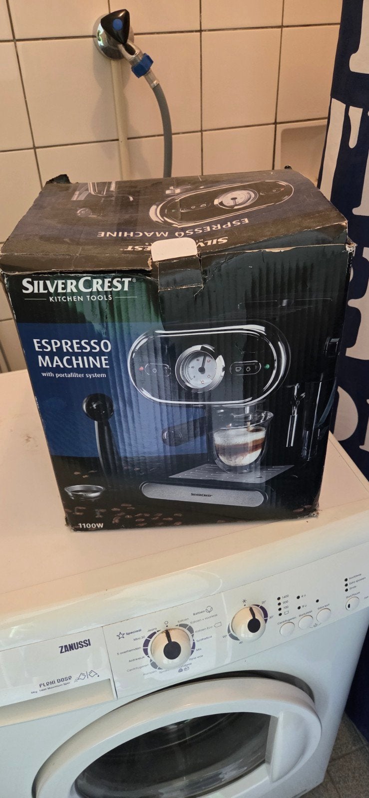 Silvercrest espresso machine., Witgoed en Apparatuur, Koffiezetapparaten, Ophalen, Nieuw, Espresso apparaat