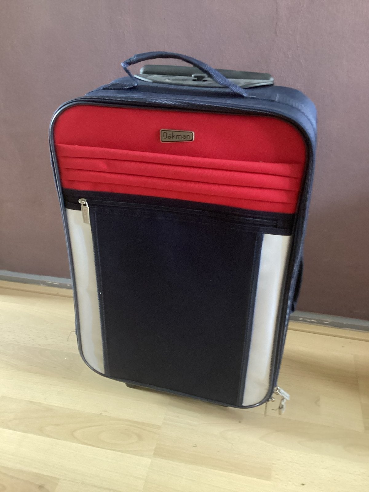 Oakman Koffer - Handig en Compact voor Reizen, 50 tot 60 cm, Nieuw, Ophalen of Verzenden, Zacht kunststof