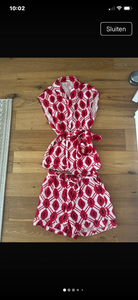 Set Gilet en short  Mango, Only, Ophalen of Verzenden, Zo goed als nieuw, Maat 36 (S)