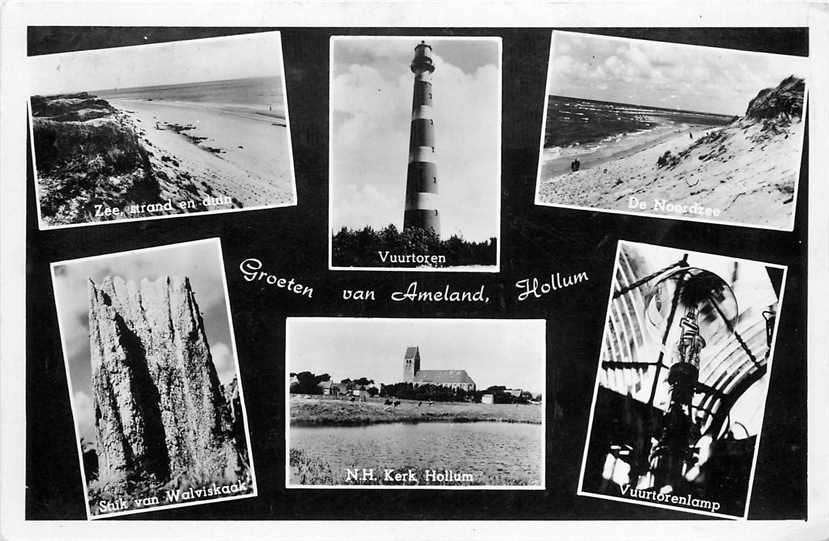 377-063-021 Ameland Hollum, Verzenden, Voor 1920, Friesland