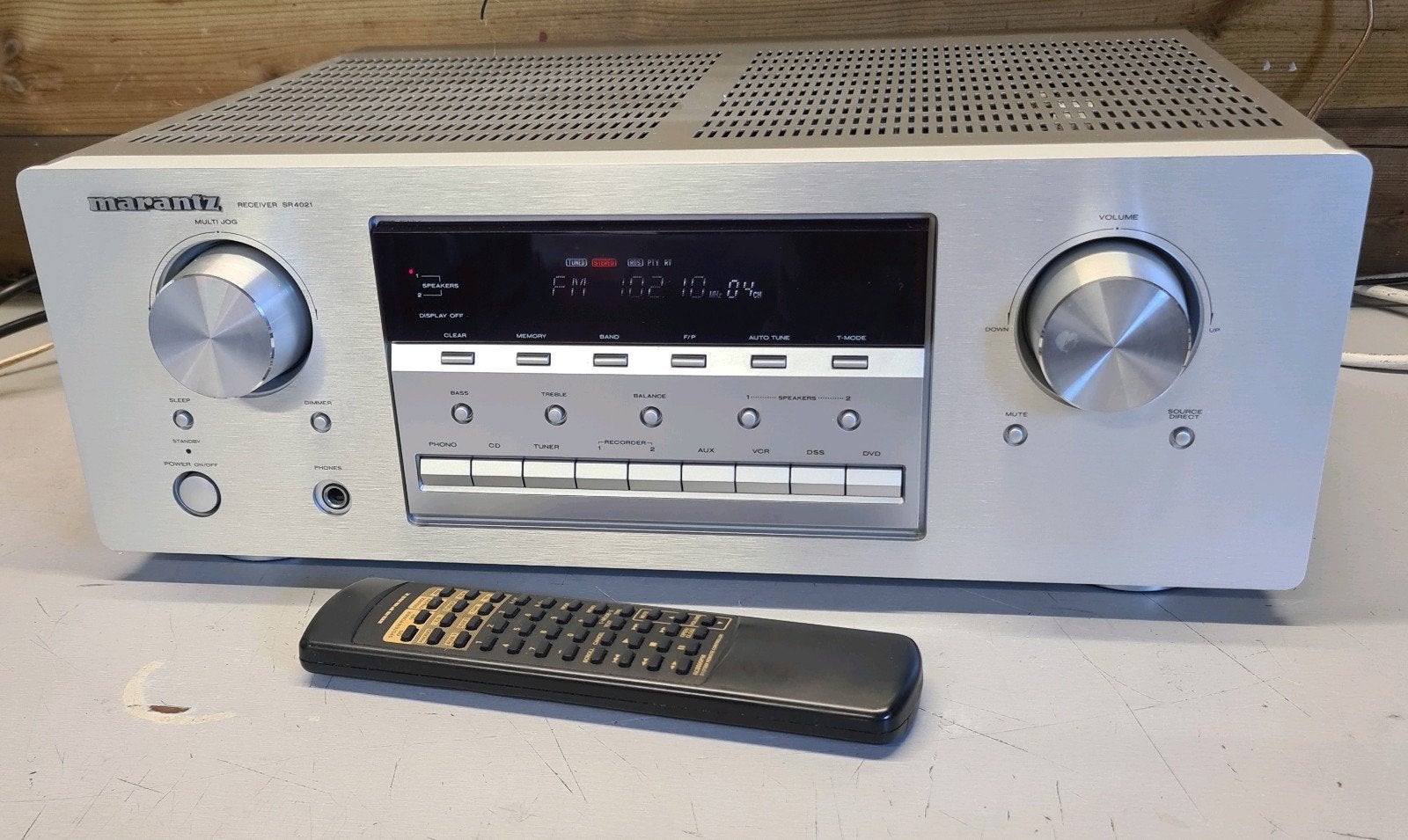 Marantz sr-4021 receiver + afstandsbediening, Ophalen of Verzenden