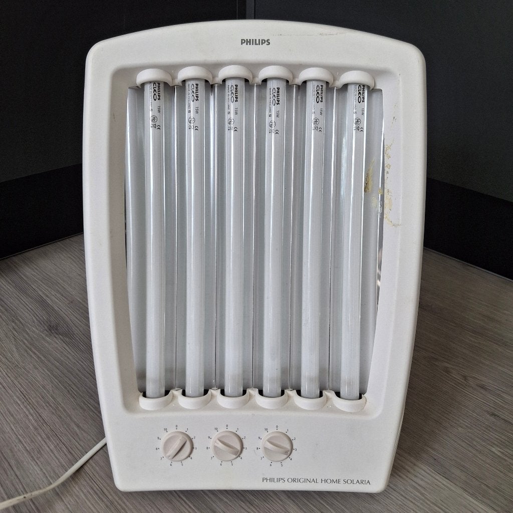 Philips HB 185 Gezichtsbruiner / Home Solaria (6 lampen), Witgoed en Apparatuur, Zonnebanken en Gezichtsbruiners, Ophalen of Verzenden