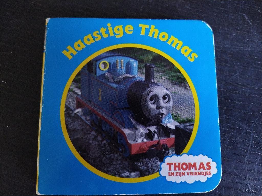 Klein kartonnen boekje thomas de trein - haastige thomas, Boeken, Ophalen of Verzenden, Gelezen, 2 tot 3 jaar