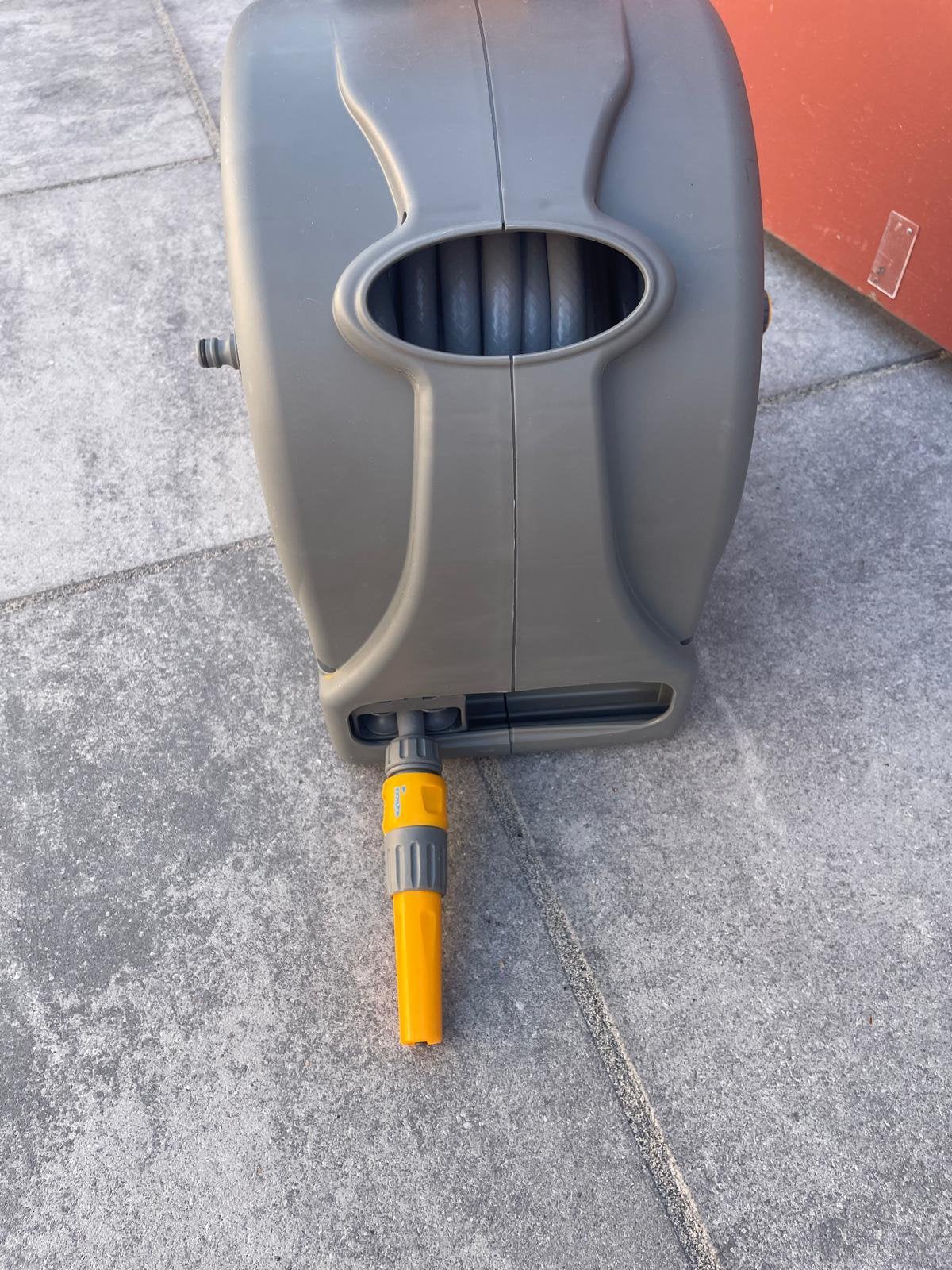 Hozelock slanghaspel., Tuin en Terras, Ophalen, Zo goed als nieuw, Tuinslanghaspel