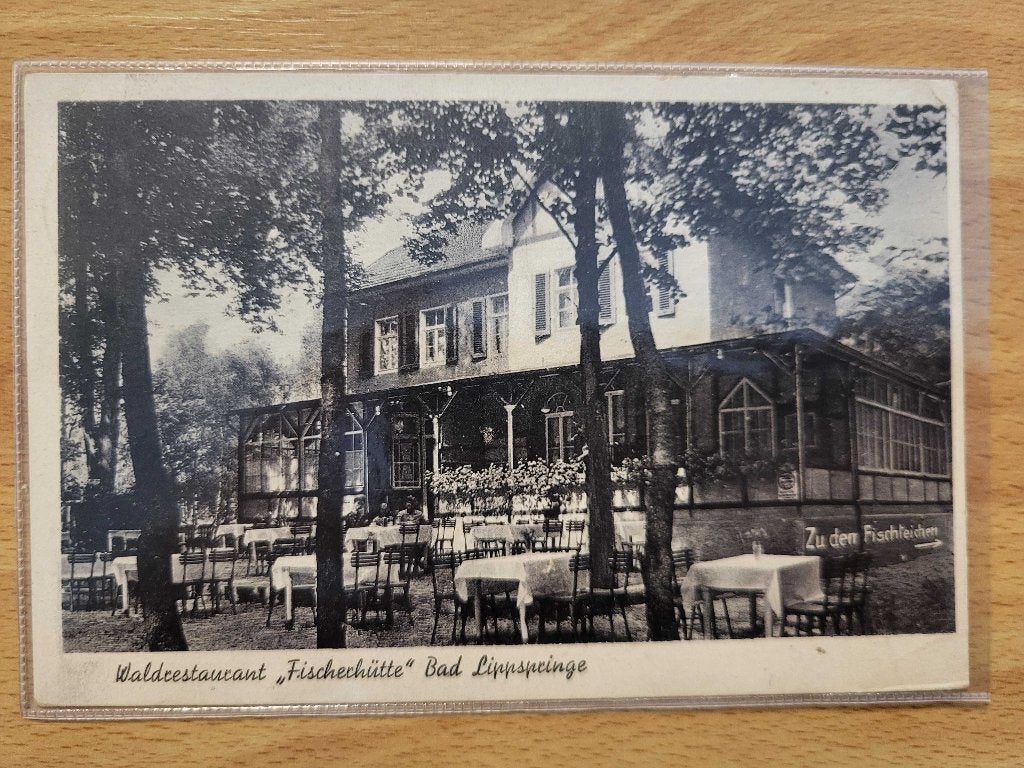 ansicht Bad Lippspringe (D) (D) 1942 Oorlog NAZI stmpel, Ophalen of Verzenden, Voor 1920, Noord-Brabant