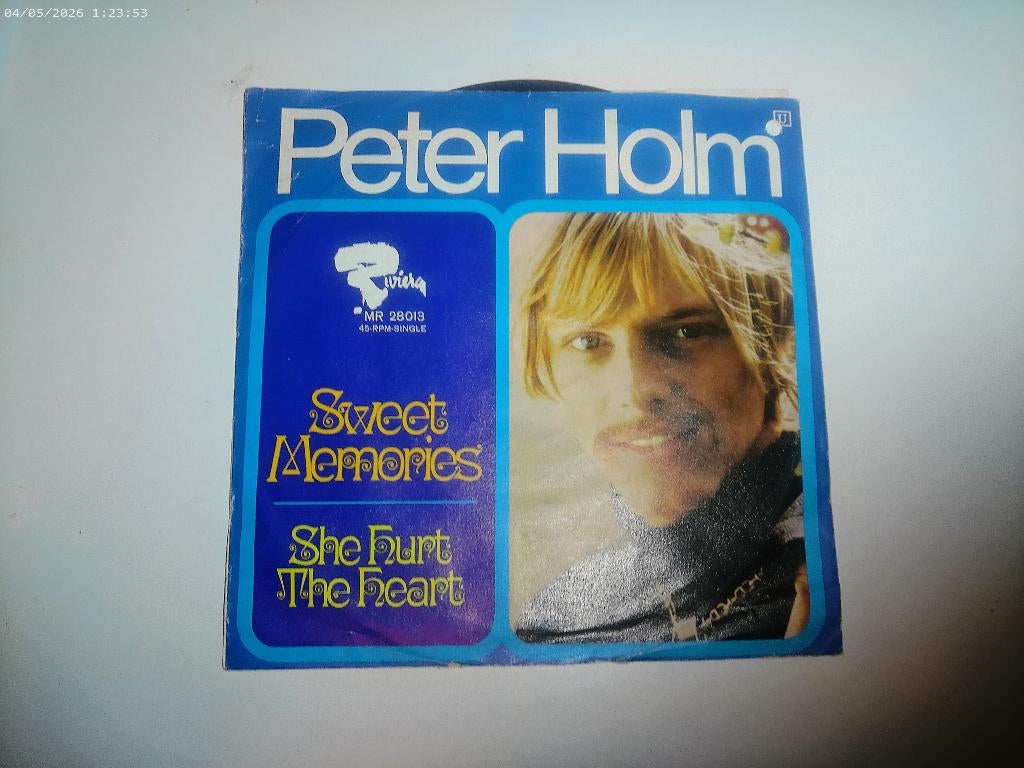 Peter Holm - Sweet Memories / She hurt the heart, Gebruikt, Fotohoes, 7 inch, Single